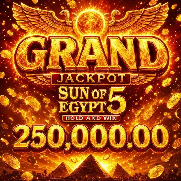 Sun of Egypt 4 slot o'yini baraban tarmog'i va jackpot tizimi