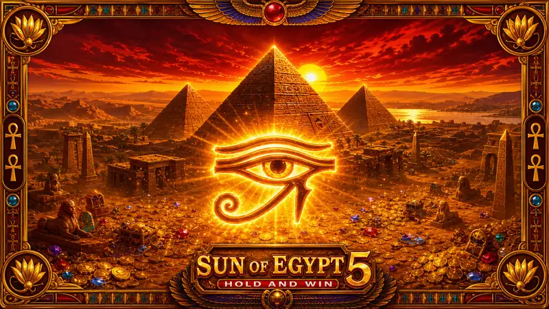Sun of Egypt barcha versiyalari RTP va volatillik taqqoslash jadvali